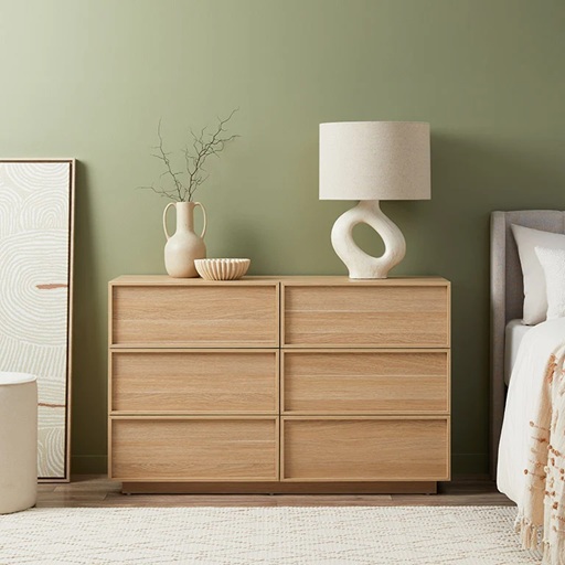 Madiega 6 Drawer Chest of Drawers