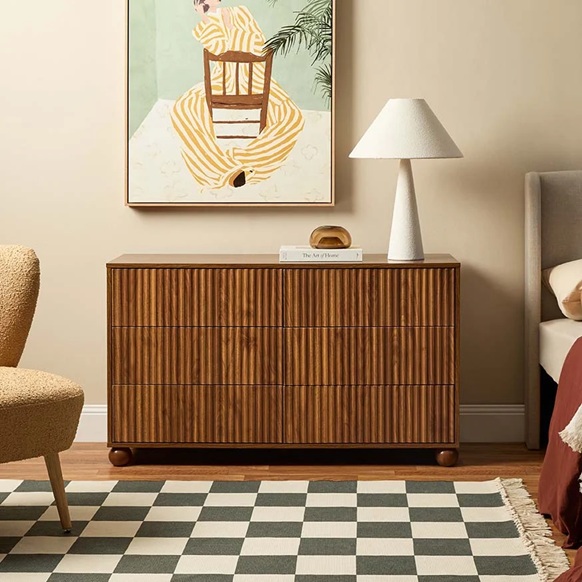 Sammy Ball Feet Chest of Drawers